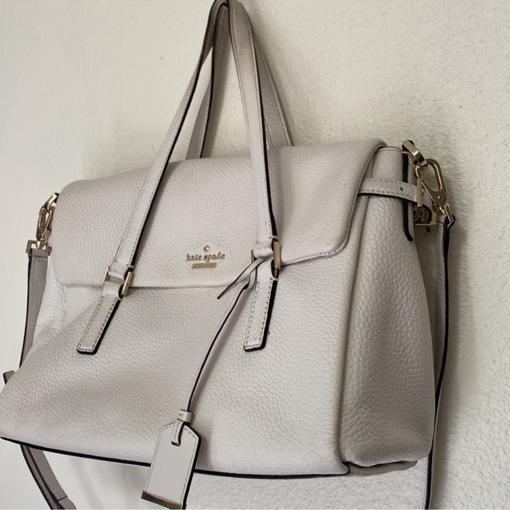 Kate Spade White Leather Handbag